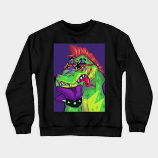 Montgomery Gator Rockstar Row Poster Crewneck Sweatshirt